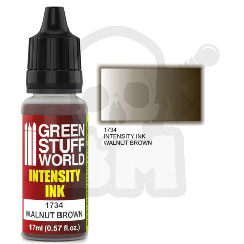Green Stuff Intensity Ink Walnut Brown 17ml