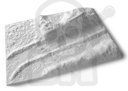 Heller 81254 Diorama - droga polna 1:35