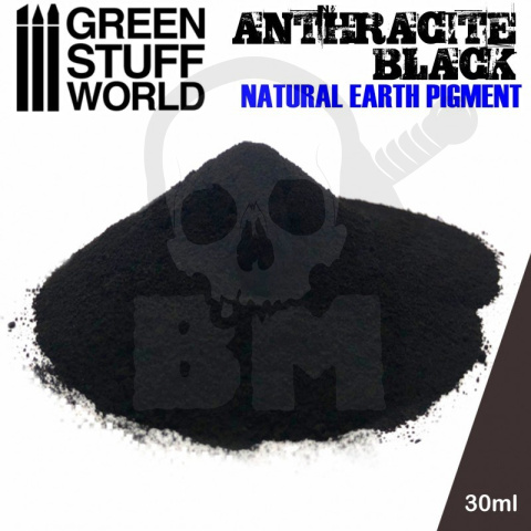 Green Stuff Pigment Anthracite Black 30ml