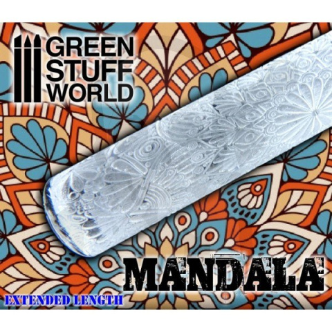 Rolling Pin Mandala wałek do odciskania tekstur