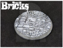 Rolling Pin Bricks wałek do odciskania tekstur cegły