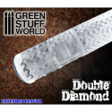 Rolling Pin Double Diamond wałek do odciskania tekstur