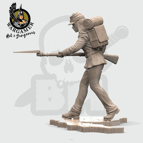 Clara from the Union Infantry (28 mm)