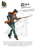 Clara from the Union Infantry (28 mm)