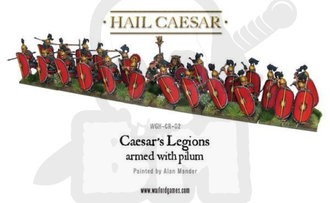 Caesar's Legions: Romans armed with Pilum - 4 szt.