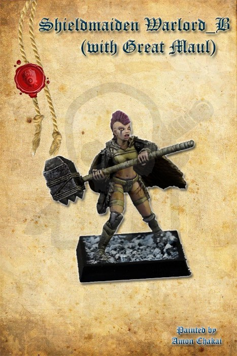 Shieldmaiden Warlord B (w/great maul) - 1 szt.