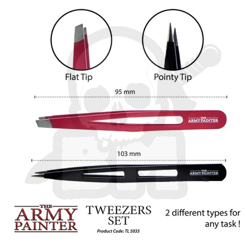Army Painter Tweezers Set pensety 2 szt.