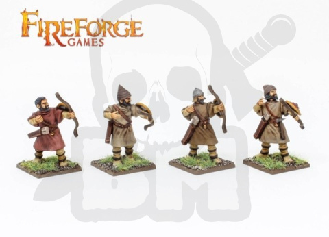 Byzantine Auxiliaries - 5 szt. bizantyjscy wojownicy, piechota