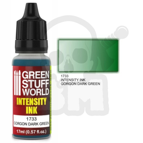 Green Stuff Intensity Ink Gorgon Dark Green 17ml