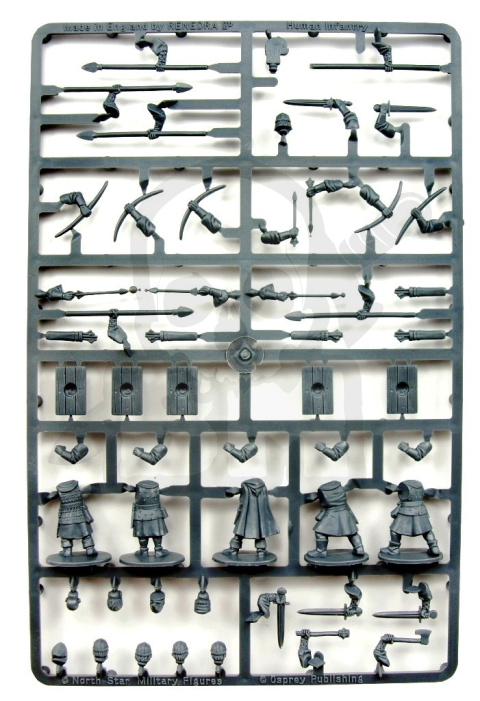 Human Infantry - ludzie piechota - 5 szt.