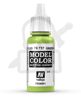 Vallejo 70737 Model Color 17 ml Green Fluo