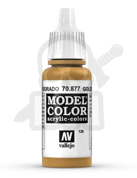 Vallejo 70877 Model Color 17 ml Goldbrown