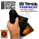 2D Neoprene Terrain - Forest with 6 trees teren