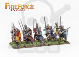 Foot Knights XI-XIII - 10 szt. średniowieczni rycerze