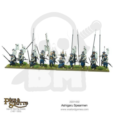 Pike & Shotte Ashigaru Yari Spearmen - samuraje 5 szt.