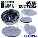 Stainsteel Oval Cutters - zestaw do wycinania podstawek