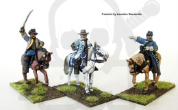 American Civil War Confederate Generals 3 szt. Amerykańska wojna domowa