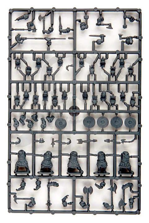 Dwarf Heavy Infantry - krasnoludy - 5 szt.