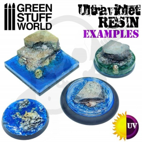 Ultraviolet UV Resin - Clear - żywica 100ml Water Effect