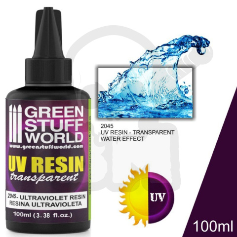 Ultraviolet UV Resin - Clear - żywica 100ml Water Effect