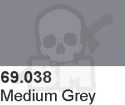Vallejo 69038 Mecha Color 17 ml Medium Grey