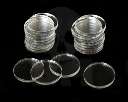 Acrylic Bases - Round 25 mm CLEAR x20
