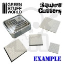 Stainsteel Squared Cutters - zestaw do wycinania podstawek
