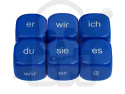Pronouns Dice 16 mm kostka K6 językowa niemiecka zaimki osobowe