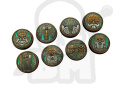Dwarf Bases, 32mm Round (4) podstawka okrągła podstawki okrągłe