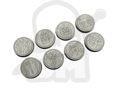 Dwarf Bases, 32mm Round (4) podstawka okrągła podstawki okrągłe