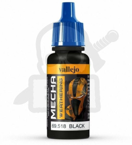 Vallejo 69518 Mecha Color 17 ml Black Wash