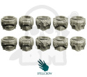 Changed Knights Torsos - Torsy Rycerzy Zmian Marines Chaosu 10 szt. Tzeentch