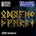 Dwarven Runes and Symbols - 300 letters - runy krasnoludów i wikingów