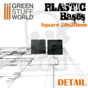 Plastic Bases 20x20 mm podstawki pod figurki 20 szt.