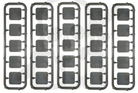 Podstawki pod figurki 20x20 mm 25 szt. bases 20mm