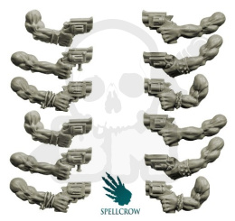 Ręce orków z rewolwerami 12 szt. Orcs Hands with Revolvers