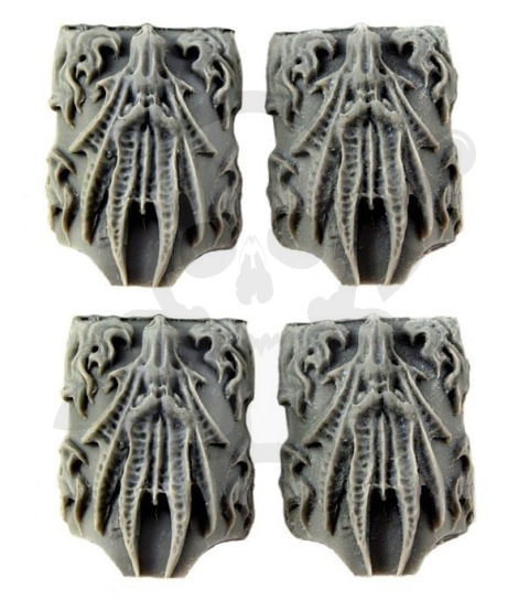 Pancerze Silników dla Lekkich Pojazdów Rycerzy Salamandry / Smoka Salamandra/Dragons Engine Armours 2 szt.