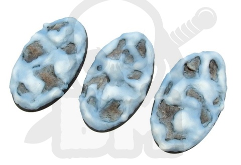 Winter Shale Base, Ellipse 75mm (2) podstawka elipsa podstawki elipsy