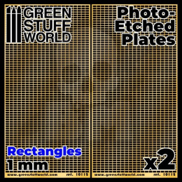 Green Stuff Fototrawione płyty - duże prostokąty