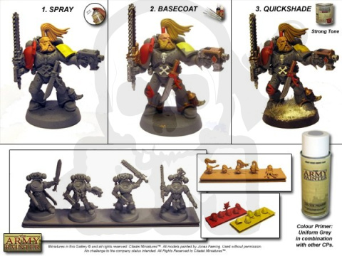 Army Painter Primer Uniform Grey podkład spray