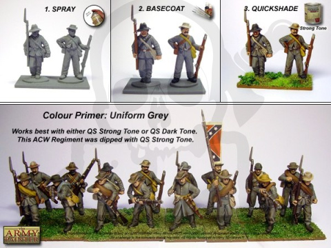 Army Painter Primer Uniform Grey podkład spray
