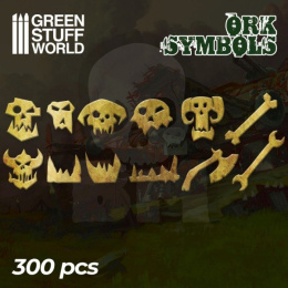 Ork Runes and Symbols - 300 letters