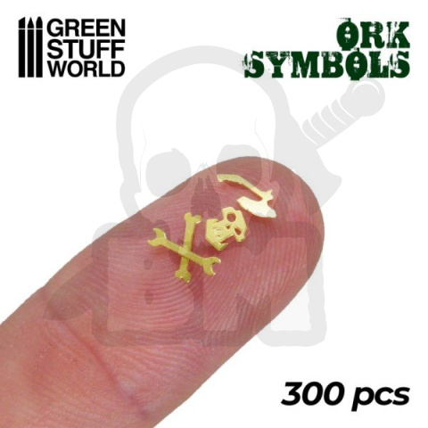 Ork Runes and Symbols - 300 letters - runy i znaki orków