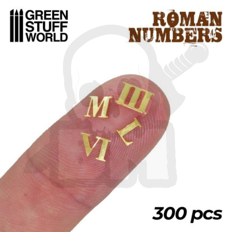 Roman numbers - 300 numbers - liczby rzymskie