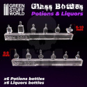 Potion and Liquor Bottles Resin Set - 12 szt.