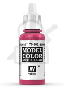 Vallejo 70802 Model Color 17 ml Sunset Red