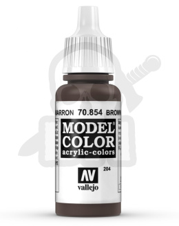 Vallejo 70854 Model Color 17 ml Brown Glaze