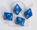 Kość RPG K8 kostka do gry niebieska