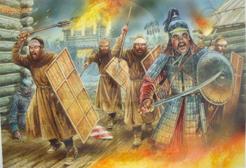 Mongols Steppe Warriors - 4 dzikich wojowników ze stepów Mongołowie