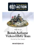 BOLT ACTION British Airborne Vickers MMG Team